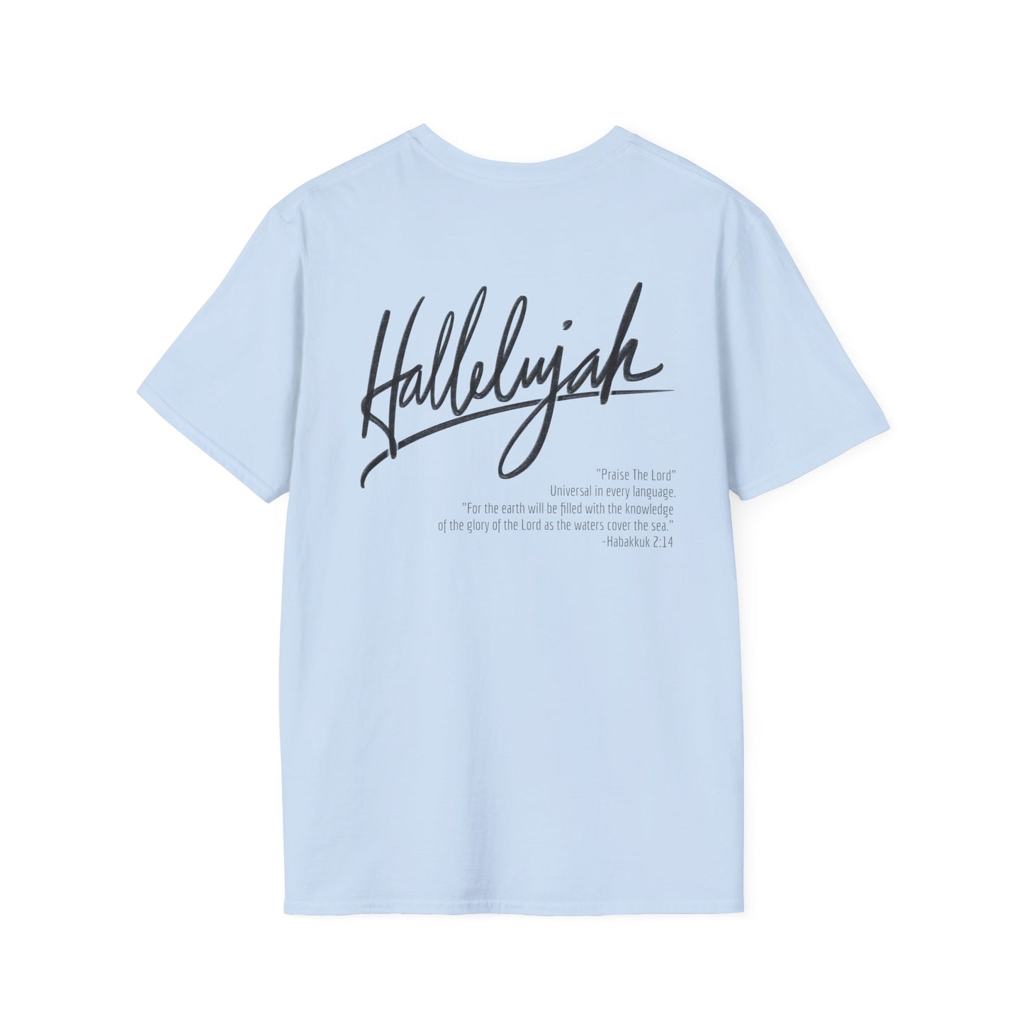 "Hallelujah" | unisex soft-style T-shirt