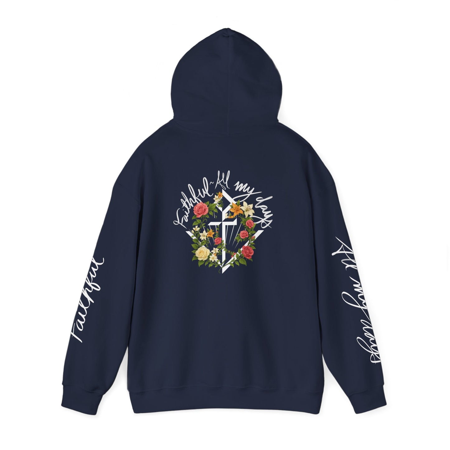 "Faithful~All my days" Women's hoodie