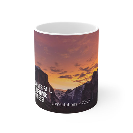 "New Every Morning" | Coffee mug