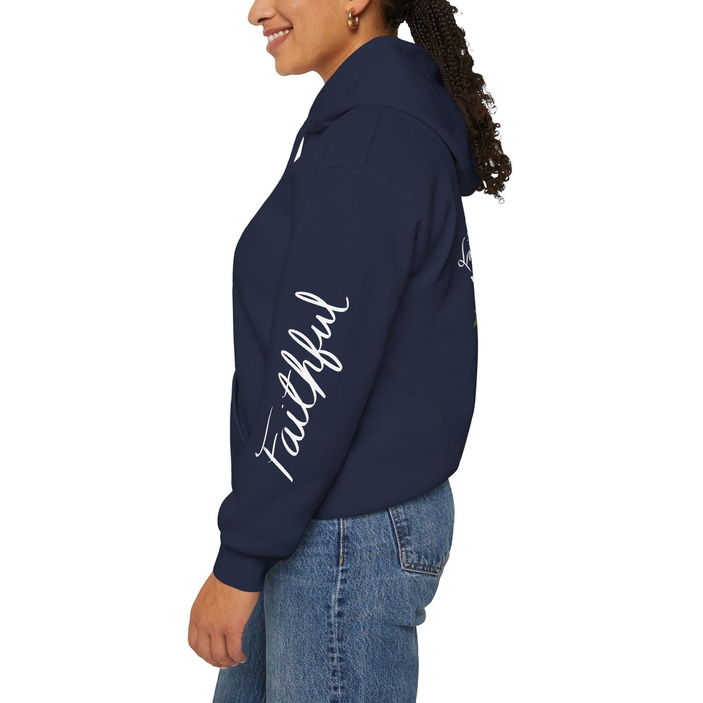 "Faithful~All my days" Women's hoodie