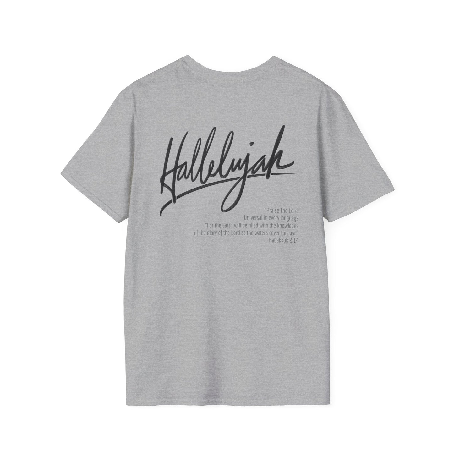 "Hallelujah" | unisex soft-style T-shirt
