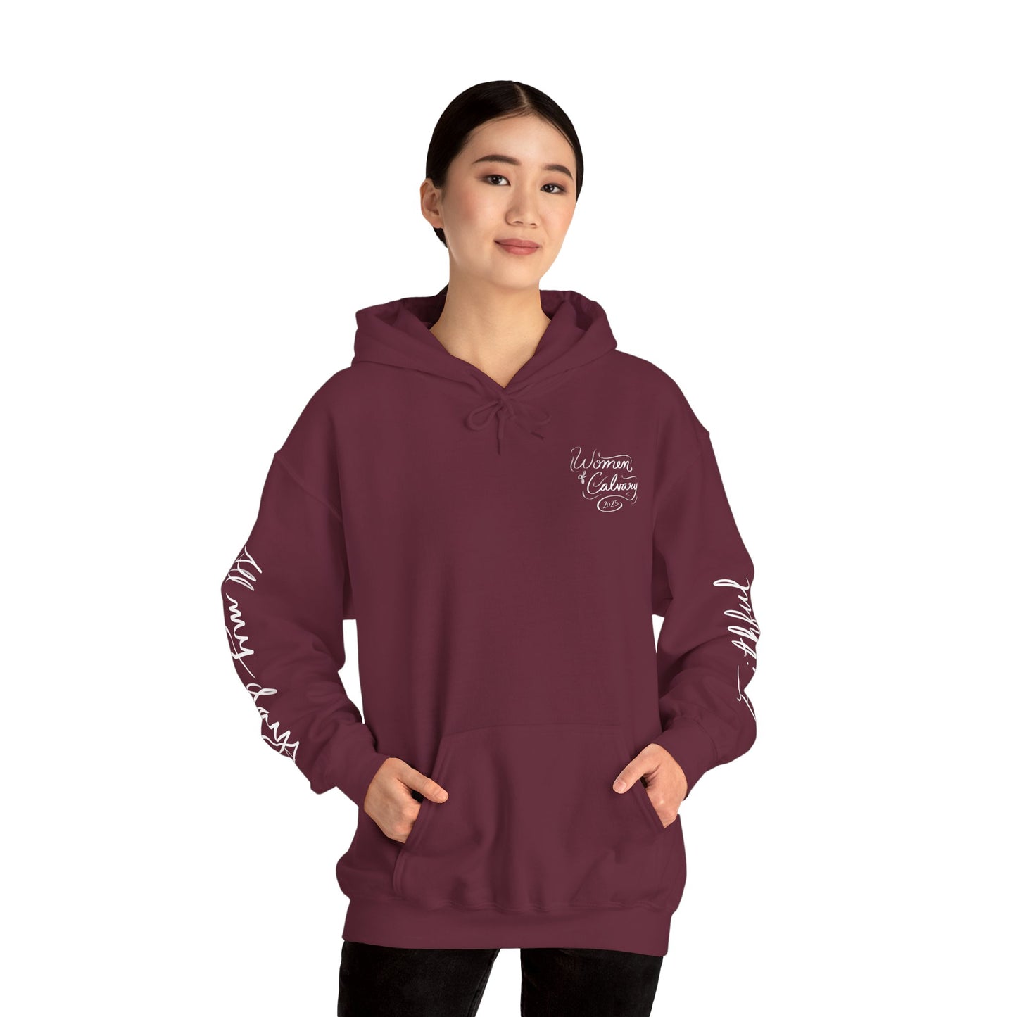 "Faithful~All my days" Women's hoodie