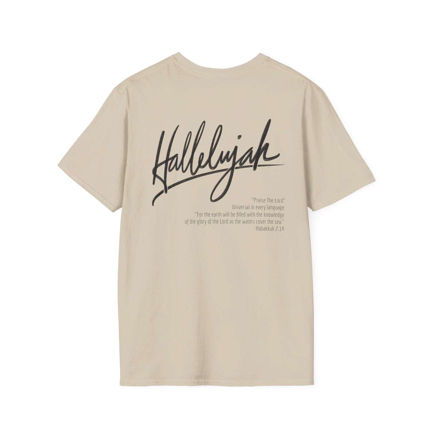 "Hallelujah" | unisex soft-style T-shirt