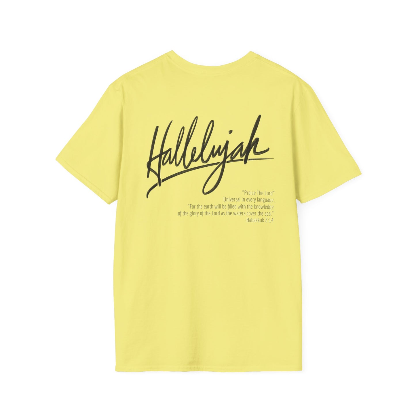 "Hallelujah" | unisex soft-style T-shirt