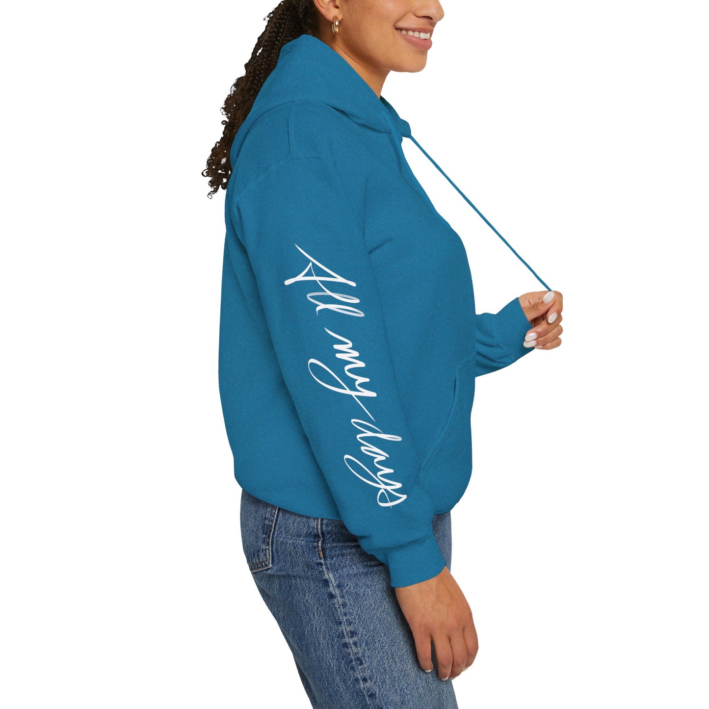 "Faithful~All my days" Women's hoodie