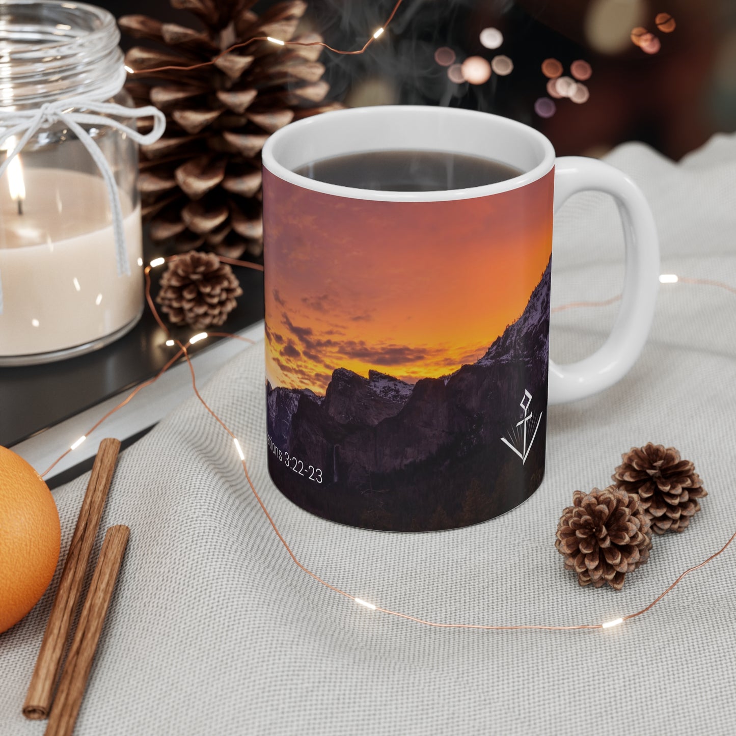 "New Every Morning" | Coffee mug