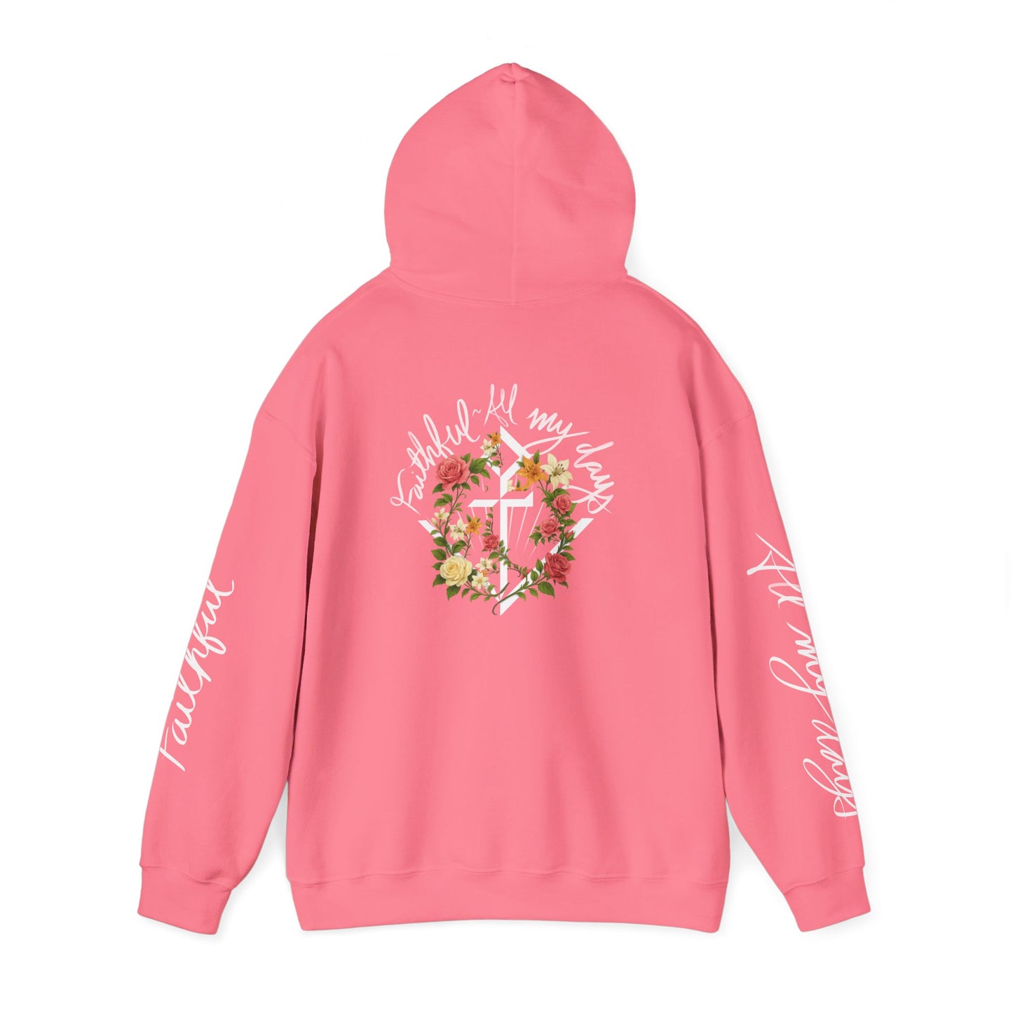 "Faithful~All my days" Women's hoodie