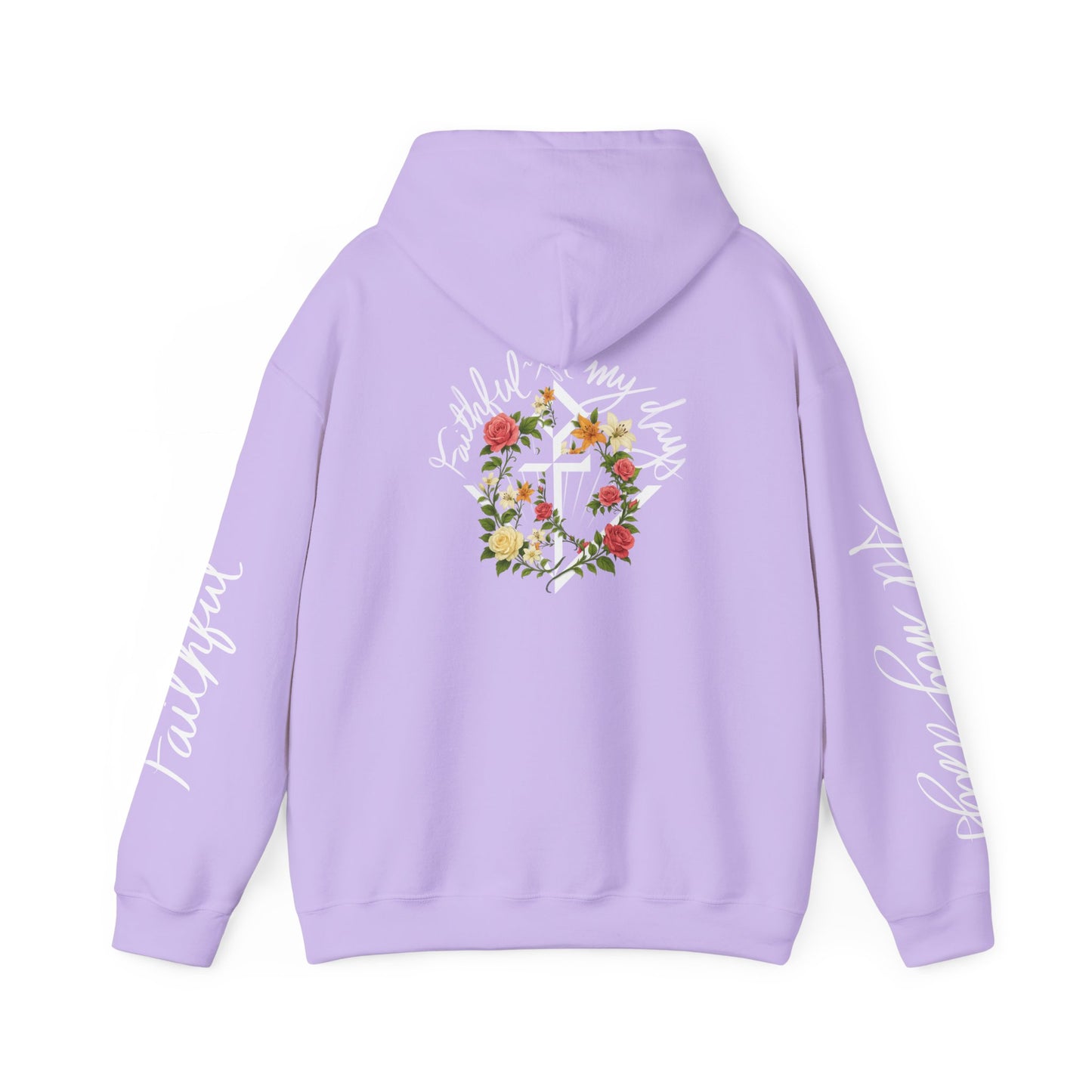 "Faithful~All my days" Women's hoodie