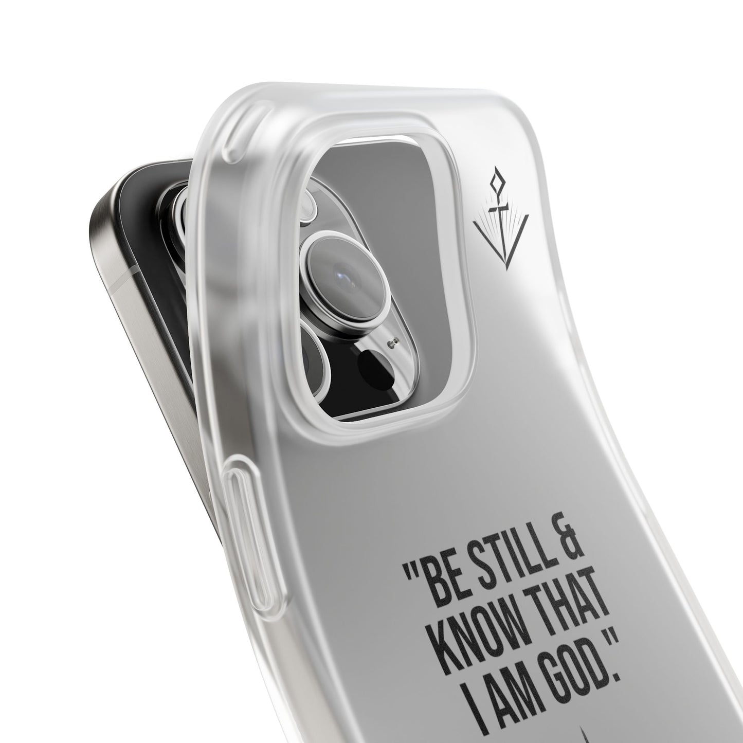 "Be still" | Flexi iPhone Case