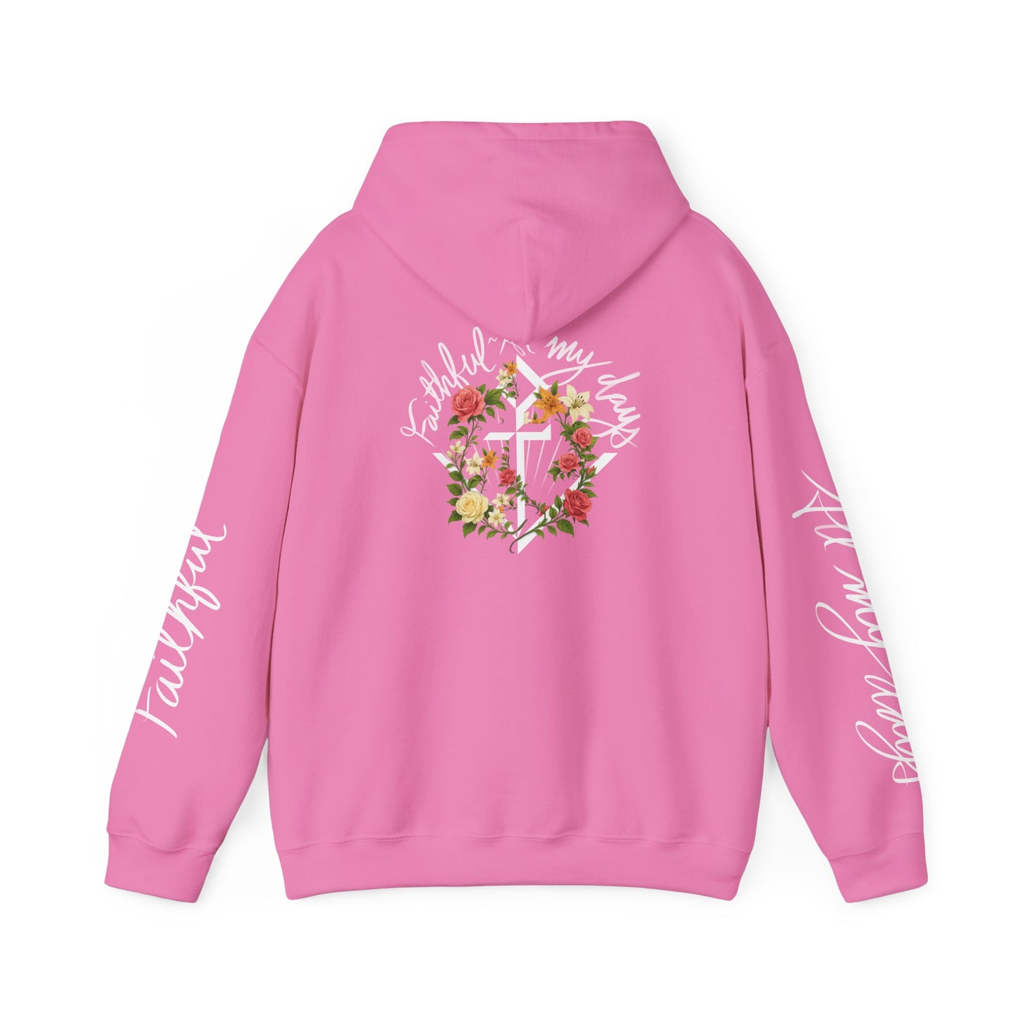 "Faithful~All my days" Women's hoodie