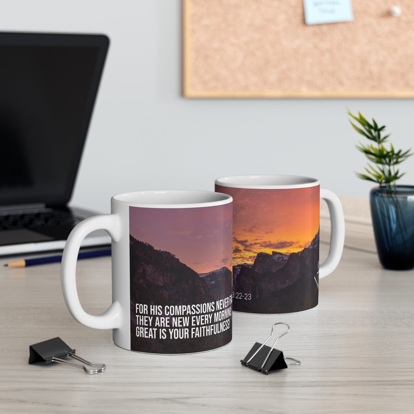 "New Every Morning" | Coffee mug