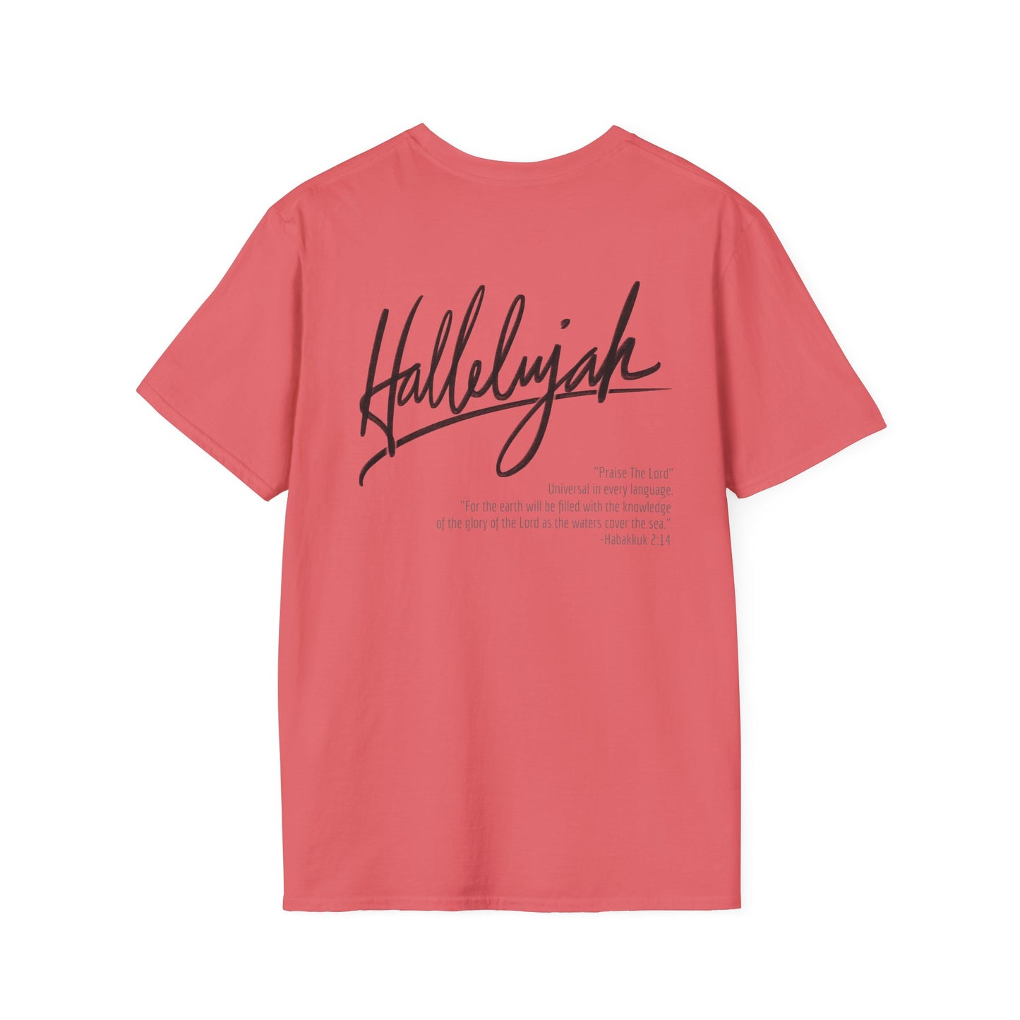 "Hallelujah" | unisex soft-style T-shirt